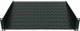 INTELLINET 712514 48,3 cm ( 19 Zoll ) Fachboden zur Frontmontage 2 HE, Montage an den beiden vorderen Profilschienen, 400 mm Tiefe, perforiert, schwarz
