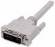MANHATTAN 328845 A DVI Monitor Cable DVI-A Male to DVI-A Male, Beige, 1.8 m