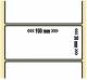 OEM-Factory Labels - Transfer 100 x 30mm, perm, PF, K40.