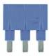 Harting Han ES Press plug-in bridge 1x3 blue lengthwise 16A pack of 5 09330009842