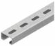 Niedax 2992/6E5L 2992 / 6E5L anchor channel C-Prof. SW, 22mm, 48x26x6000mm, perforated stainless steel