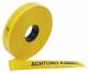 3M 7000063486 Warning tape 40mm x 250 meter race, CAUTION CABLE