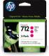 HP 712 3-PACK 29-ML MAGENTA