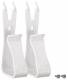 HAGER VZ02MM multimedia Holder white, 2-piece plastic