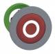 Schneider Electric ZB5FA432C0 Schneider Drucktaster, Front, Beschriftung O, tastend, rot, 30mm