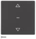 Berker 85245226 KNX-Funk Jalousie-Taste quicklink Q.1/Q.3 anthrazit samt