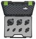 Klauke 50068920SET Spalt-BlechlocherSatz ISO 16/20/25/32/40/50/63 man./hydr.
