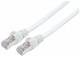 INTELLINET 735896 Network Cable, Cat6, S / FTP, LS0H RJ45 / RJ45 connector, 15.0 m, white