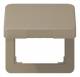Jung CD590KLGB Hinged cover for 50x50 mm devices, CD 590 GB KL gold.bronze