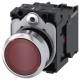 Siemens 3SU11520AB201CA0 Drucktaster beleuchtet 22mm rund rot Knopf 1Ö AC/DC 24V