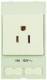 Harting 39500010004 Socket module, USA / Japan (NEMA 5-15)