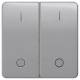 Siemens 5TG7988 SIEM DELTA profile silver rocker m I0 for button 2-way middle position
