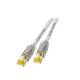 Patchkabel RJ45, CAT6A 500Mhz, 5m, grau S-STP(S/FTP) ND-UC900+TM31,