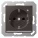 Jung A1520-OMOLNW SCHUKO socket with LED light