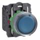 Schneider Electric XB5AW36M5C0 Schneider Leuchtdrucktaster, kompl, Kunststoff, tastend, blau, 22mm