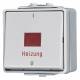 Jung 602HW AP / WD-heating emergency switch 2-pole, 602 HW