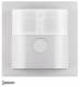 Berker 85342283 IR motion detectors, comfort 2.2m B.7 matt aluminum