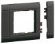 Hager GR0800B9011 Rahmenblende modular ZS 50 OT 80 hfr graphitschwarz