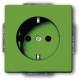 Busch Jaeger 2CKA002013A5470 BJ 20 EUCKS-13-82-101 SCHUKO socket insert gn RAL6032 future