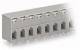 WAGO 741-306 feed-through terminal strip 0.08-2.5 mm² gray