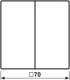 Jung LC102263 Wippe für KNX Taster 2fach LC4320W