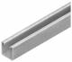 Niedax 2988/2 GO anchor rail C-profile SW 18mm 40x40x2000mm unperforated