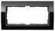 GIRA 1002738 Rahmen 2f ohne MS klar schwarz Event für anthrazit ohne Mittelsteg