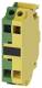 Siemens 3SU1400-2DA43-3AA0 support point terminal, green/yellow spring-loaded.