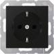 Jung A1520BFKISWM SCHUKO® socket with touch protection