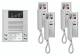 TCS PVE1540-0010 Video:pack4 color 4 buttons for hands-free calling AVD surface mounting