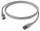 ZVK EasyLan CP1KABABA0020 FlexBoot Kat.6 Patchkabel geschirmt grau 2,0m