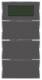 Berker 75663785 Tastsensor 3f RTR Display B.1/B.3/B.7 Glas