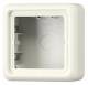 Jung CD581AW 1-gang surface mounting box with frame, CD 581 A white