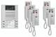TCS PVE1550-0010 Video: pack5 color 5 buttons for hands-free calling AVD surface mounting
