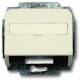 Busch Jaeger 2CKA001724A1002 BJ 1758-212 Cover for data connector (DKS) white