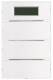 Berker 75663770 Tastsensor 3-fach mit RTR, Display K.1