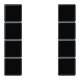 Jung A504TSASW Tastensatz 4fach kpl Serie A/AS schwarz