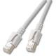 Patchkabel RJ45, CAT6A 500Mhz, 3m, grau S-STP(S/FTP) VC LED in den Steckern!,