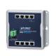 PLANET Industrial 8-Port 10/100/1000T Wall-mount Switch