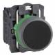 Schneider Electric XB5AA21C0 Schneider Drucktaster, kompl, Kunststoff, tastend, schwarz, 22mm, 1S