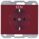 Berker 47357115 Steckdose SCHUKO mit EHBS K.x rot