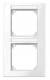 Merten 513219 513 219 M-PLAN-Frame 2f vertically, can be labeled polarwhite