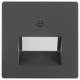 Berker 14096086 central piece for UAE/E-DAT Q.1/Q.3 anthracite velvet