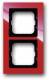 Busch Jaeger 2CKA001754A4341 BJ 1722-287 Cover frame 2f Busch-axcent red