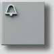 Siedle 200029808-00 TM612-4 / BTM650-04 SM bell button bell symbol silver 029 808