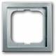 Busch Jaeger 2CKA001754A4317 BJ frame 1-gang 1721-866K, stainless steel
