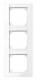 Merten 513325 M-PLAN frame 3f can be written on vertically, active white, glossy