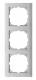Merten MEG4030-3660 M-Pure-Rahmen 3fach aluminium