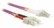 FO-2 Fiber Patchcable 1mtr.LC SC, 50/125um, OM4, Synergy 21