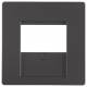 Berker 6810336086 Zentralstück für TDOSteckdose Q.1/Q.3 anthrazit samt